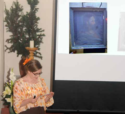 Vortrag von Frau Annemarie Grimm über das Christusbild Vortrag von Frau Annemarie Grimm über das Christusbild