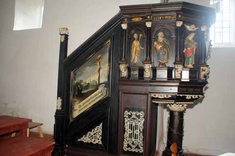 Kanzel Sankt-Ägidien-Kirche in Bittstädt Kanzel Sankt-Ägidien-Kirche in Bittstädt