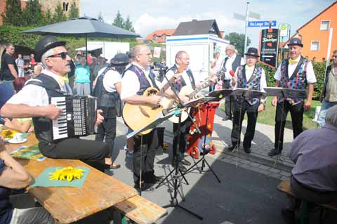 Rossbachlärchen zum Dorffest in Haarhausen 2016