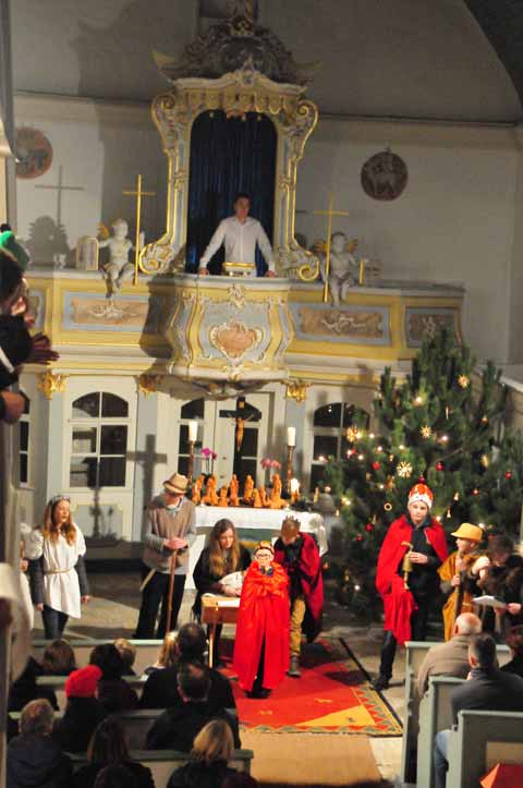 Christvesper 2015 - St. Nikolaus Kirche Haarhausen