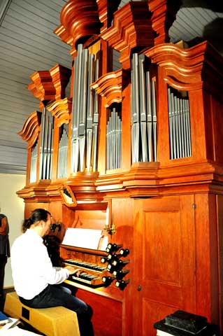 OrgelFahrt 2018 "Unterwegs in Thüringens grünem Herzen" - Dreifaltigkeitskirche Holzhausen