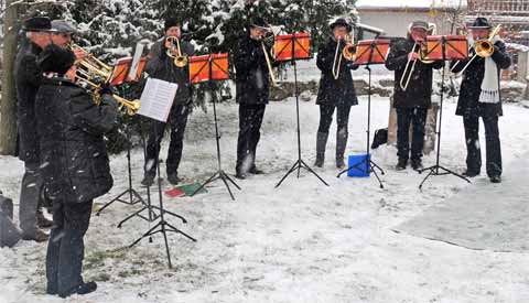 Posaunenchor Arnstadt zur Orgelweihe in Holzhausen 2017