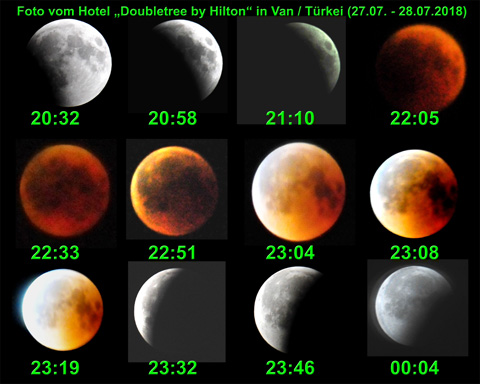 Totale Mondfinsternis 2018 - Die Jahrhundertfinsternis